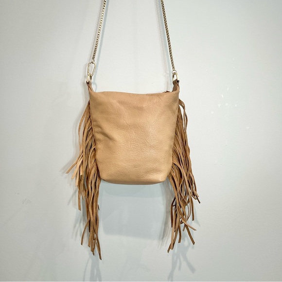 All Saints Bags All Saints Evaline Crossbody Bag Beigetan Leather